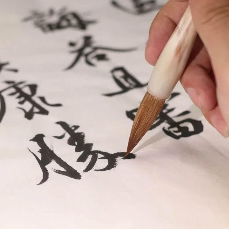 Weasel Hair Brushes Pen Regular Script Running Script Official Script Special Calligraphy High-grade Gift Brushes Set Art Supply