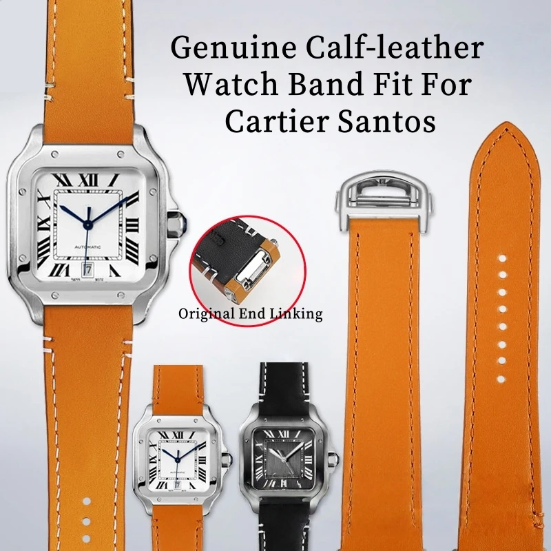bracelet-de-montre-en-cuir-de-vache-veritable-adapte-a-cartier-santos-taille-l-m-19mm-21mm-avec-bracelet-de-montre-a-maillons-en-acier-d'origine