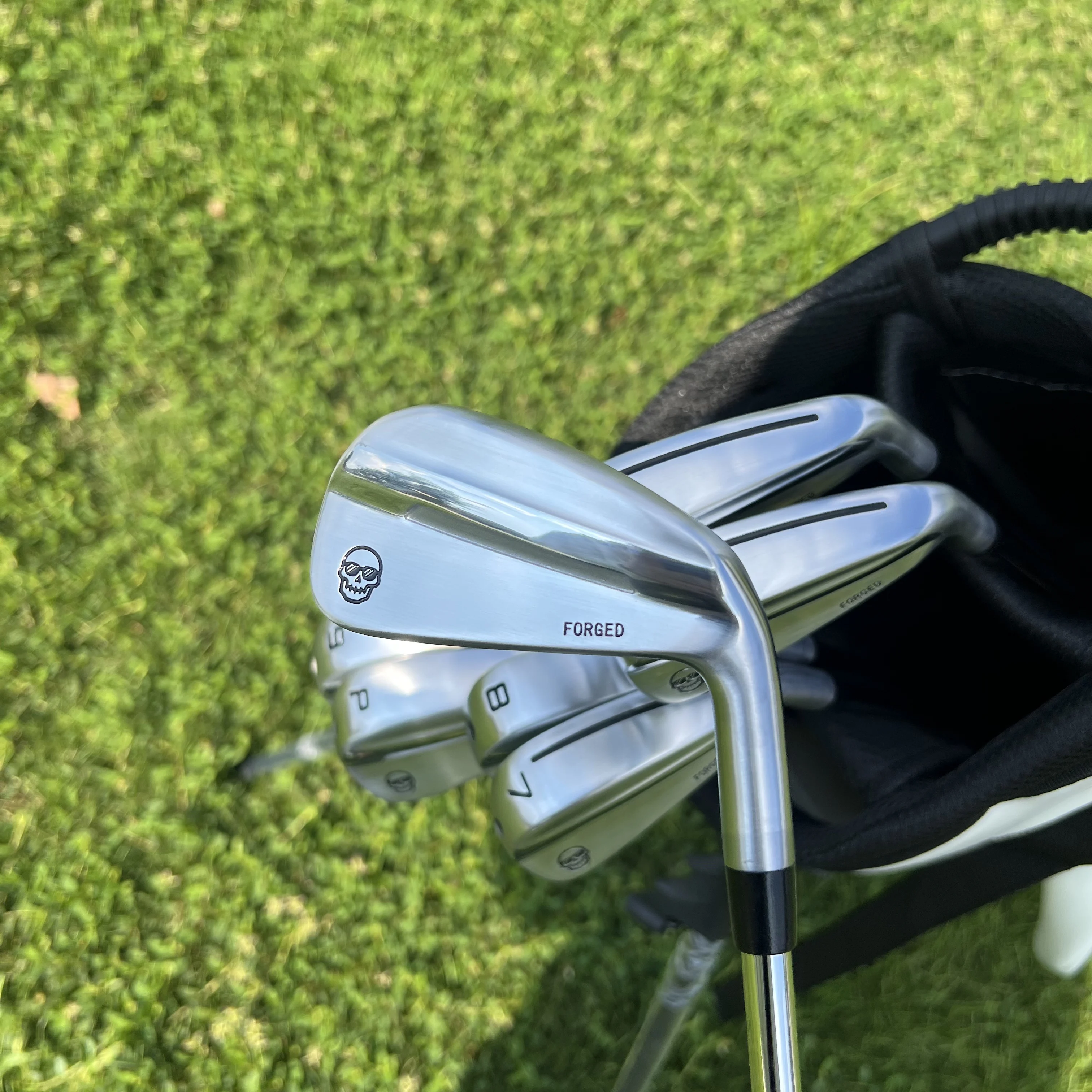 New Golf Iron Clubs, Golf Iron Set, Hollow Design, Golf Iron Set, Long Distance, Forged Golf Irons, High Forgiveness Irons, 5Th Generation Silver Color