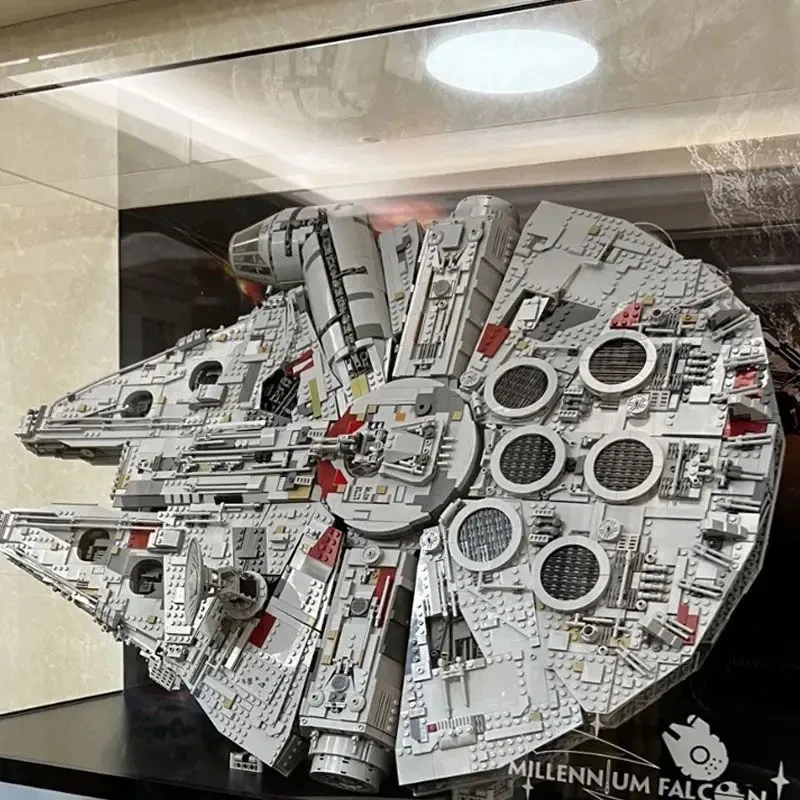 

VOCKOO 8445 шт., большой космический корабль «Сокол тысячелетия», серия 75192, модель, строительные блоки, гигантские игрушки для взрослых, подарок на Рождество и день рождения