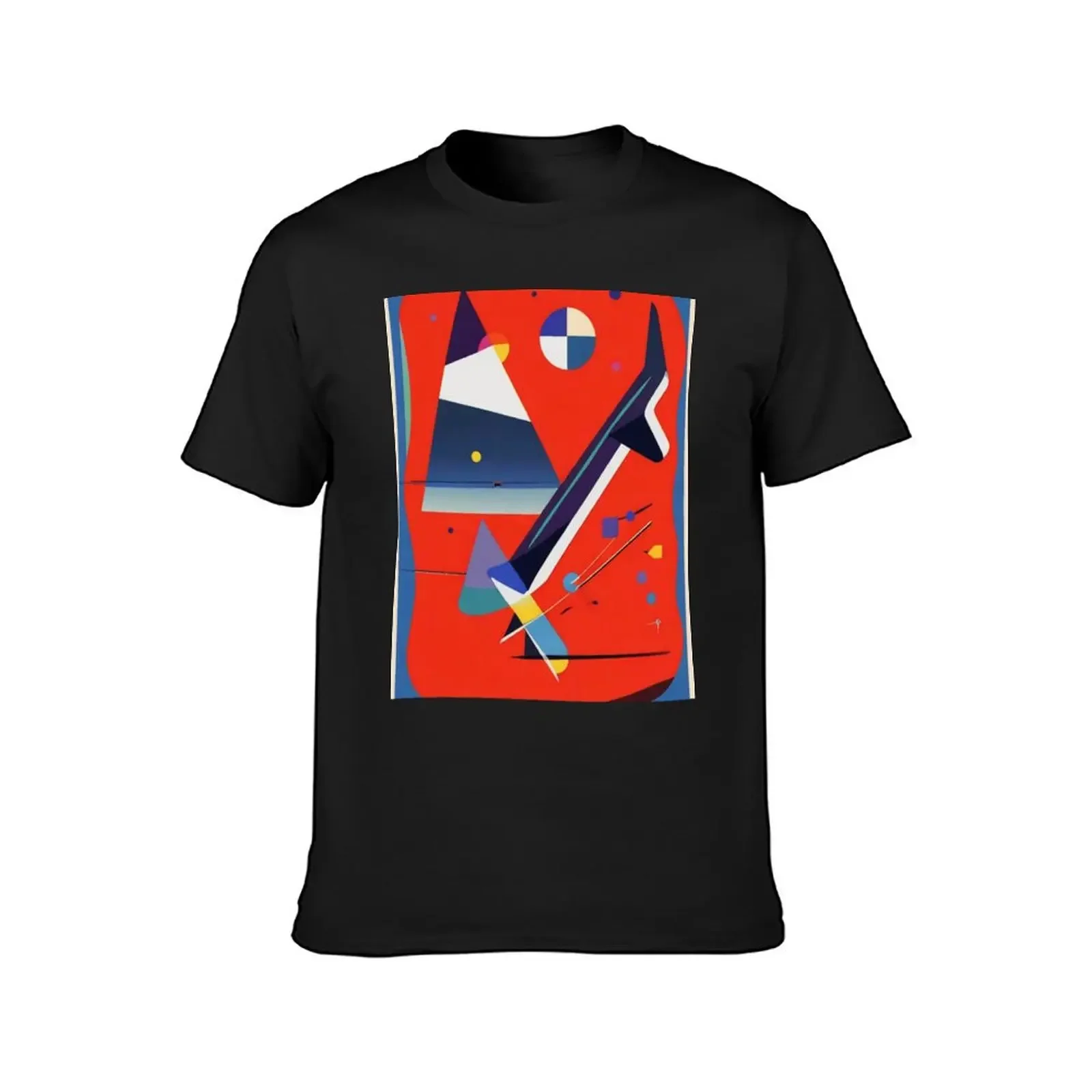 Wassily Kandinsky T-Shirt blacks man t shirt shirts graphic tees plus sizes mens graphic t-shirts