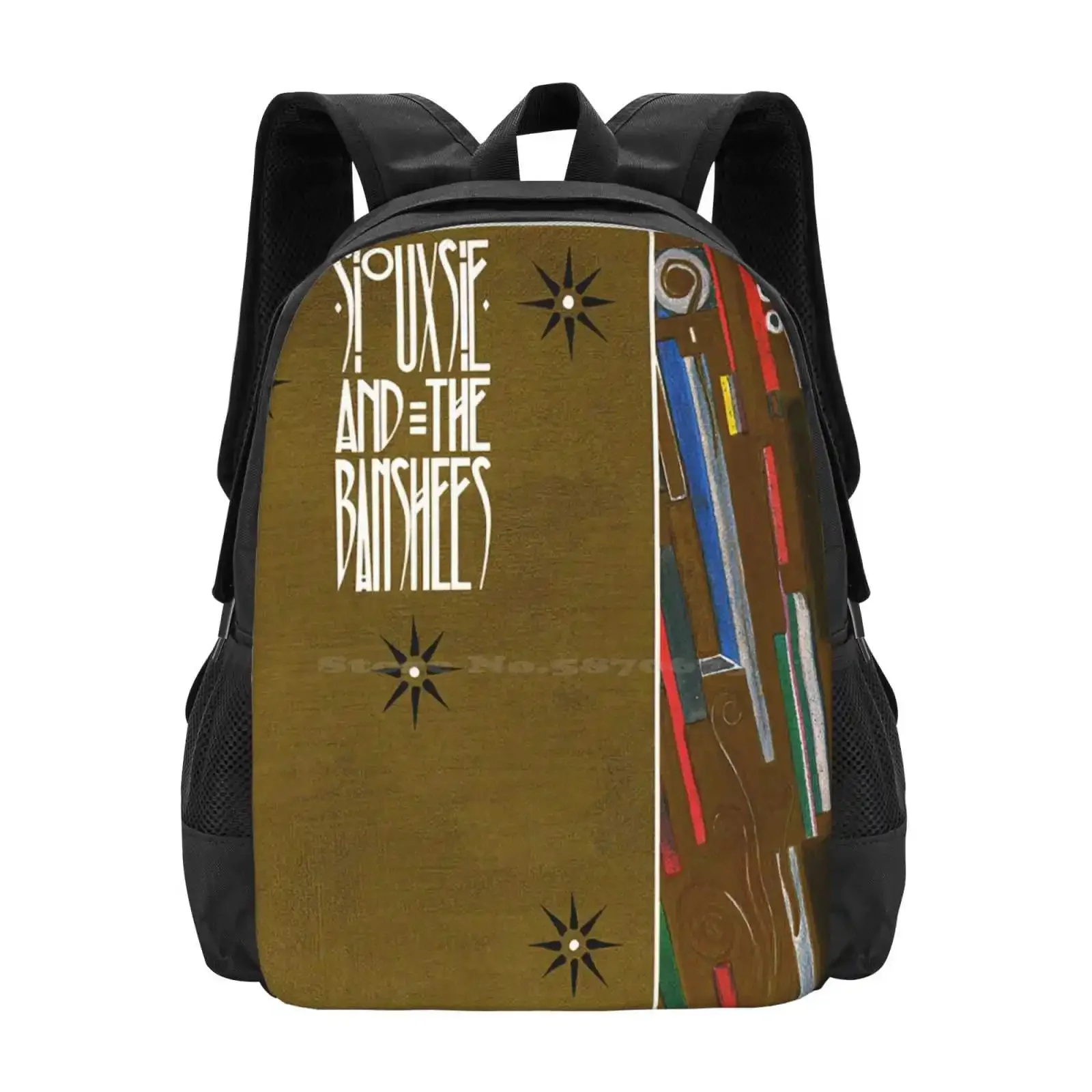 Fireworks Hot Sale Schoolbag Backpack Fashion Bags Siouxsie And The Banshees Music Band Post Punk The Creatures Andrew Eldritch