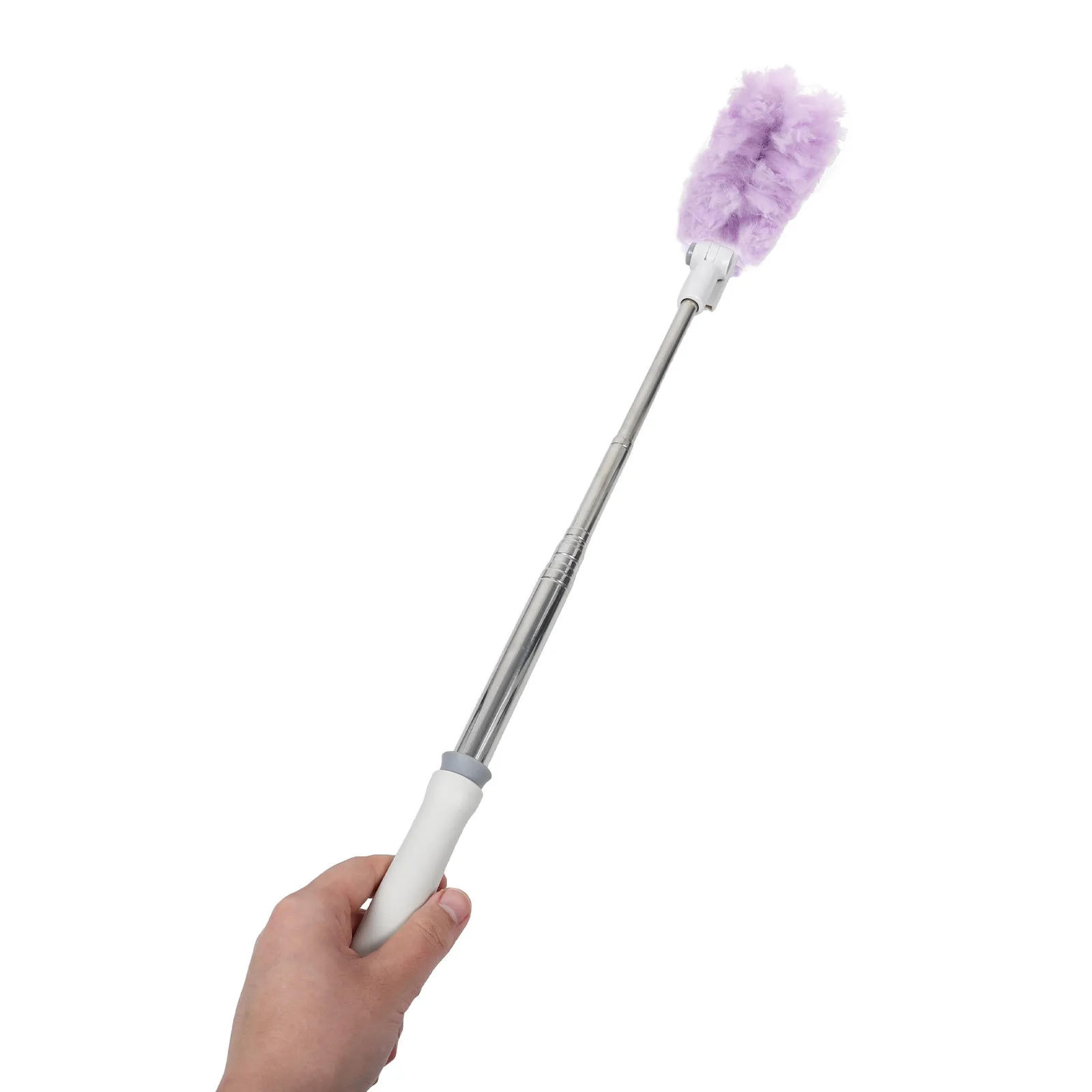 

Telescopic Electrostatic Duster 14.3-73Inch Extension Rod Washable Ceiling Fan Cleaner Dust Catcher Tool for High Ceilings
