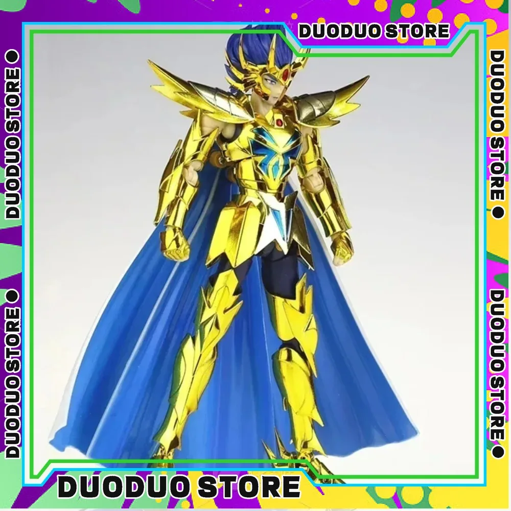 세인트 세이야 미스터리 클로스 EX 암사자 데스마스크 토템/오브젝트 금색 황도십이궁 기사 금속 액션 피규어 컬렉션 장난감