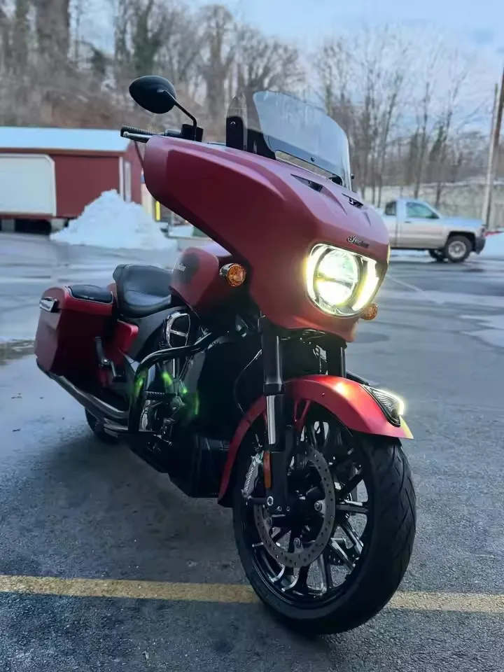 New Indian Motorcycle Headdress Light LED Front Fender 2020-2025 For Challenger Chief Dark Horse Springfield Vintage Roadmaster