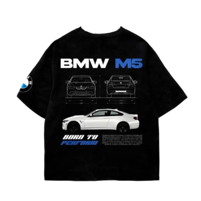 

2025 new BMW high-quality short-sleeved men's quick-drying oversized T-shirt summer outdoor sports casual top