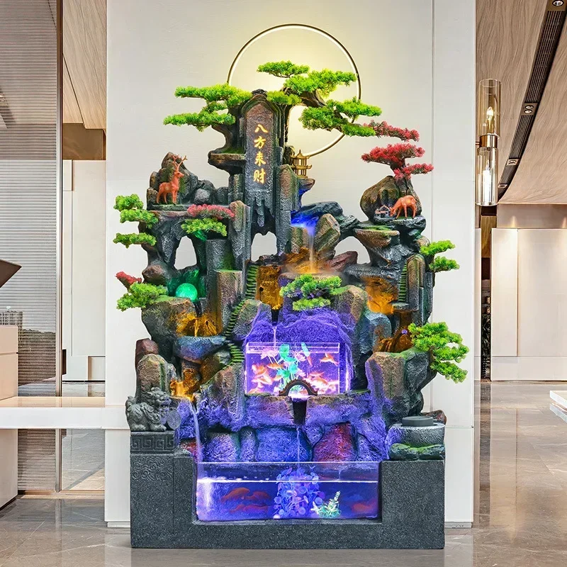 S-17 Company Living Room Balcony Garden Courtyard Feng Shui Wheel Rockery Flowing Water Fountain Circulating Water Feature