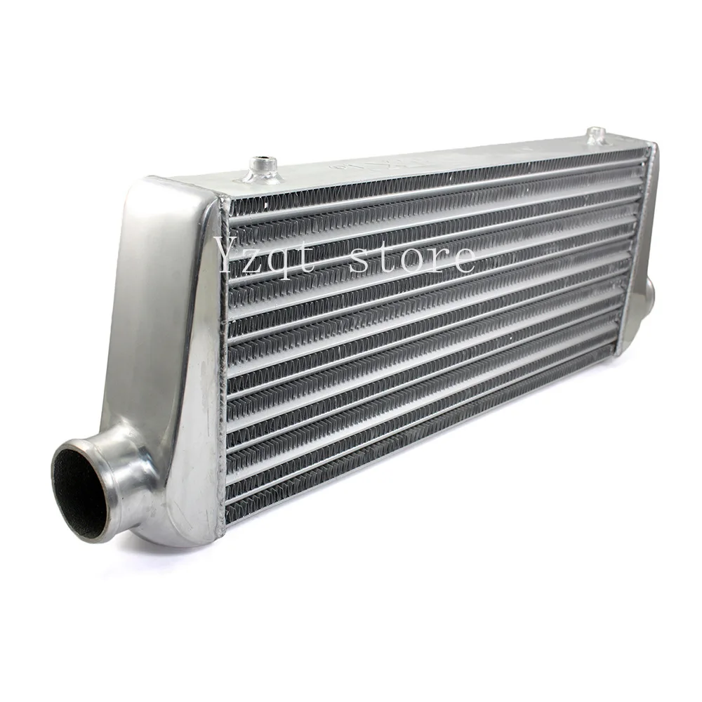 Automotive intercooler universal type 440x225x58mm aluminum tubular intake turbine cooling radiator modification