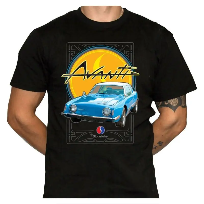 Camiseta Studebaker Avanti raro automóvil americano 100 algodón preencogido