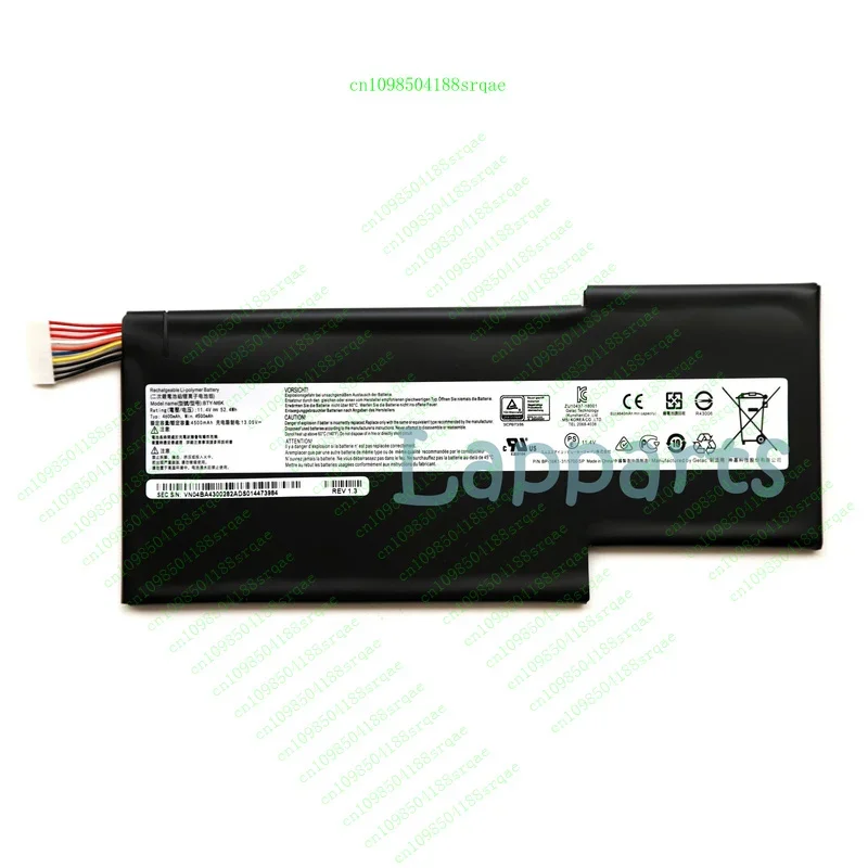 

Новый оригинальный аккумулятор BTY-M6K для MSI GF63 8RC 8RD GF65 GF75 GS63VR GS73 MS-16K2 "% тест"