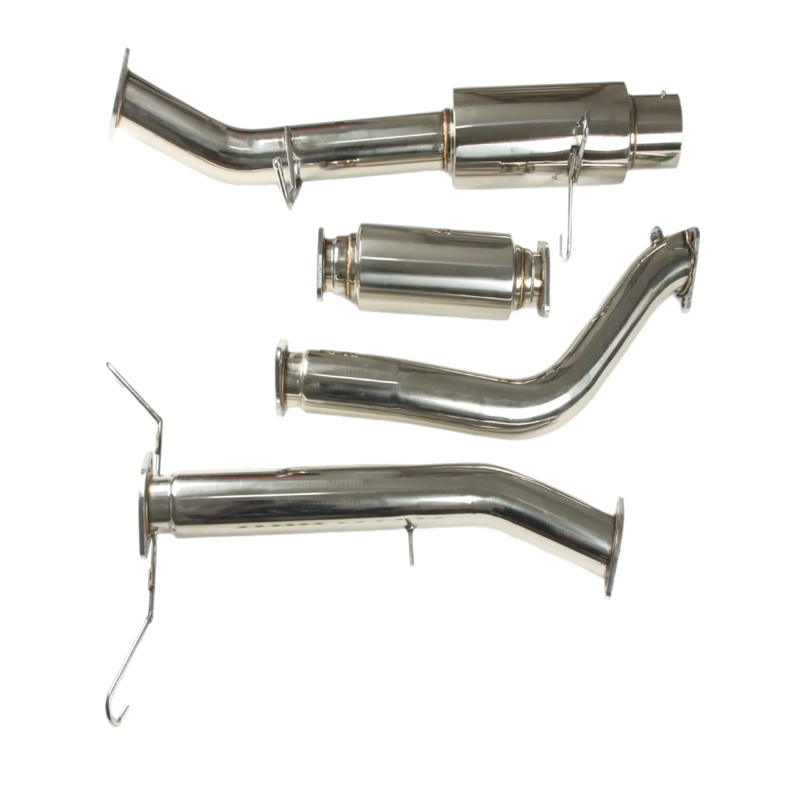 Suitable for MAZDA RX-7 FC3S 86-92 second generation stainless steel modified turbine full-section exhaust