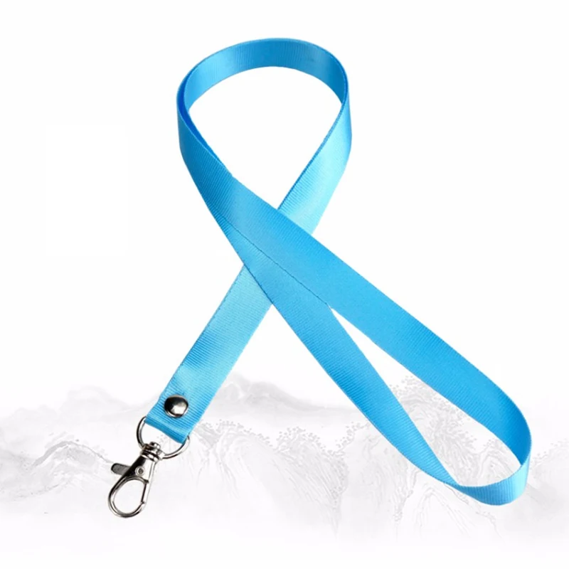 100Pcs Lanyard Straps with Swivel Lobster Clips, Neck Hanging for Office & School ID Cards