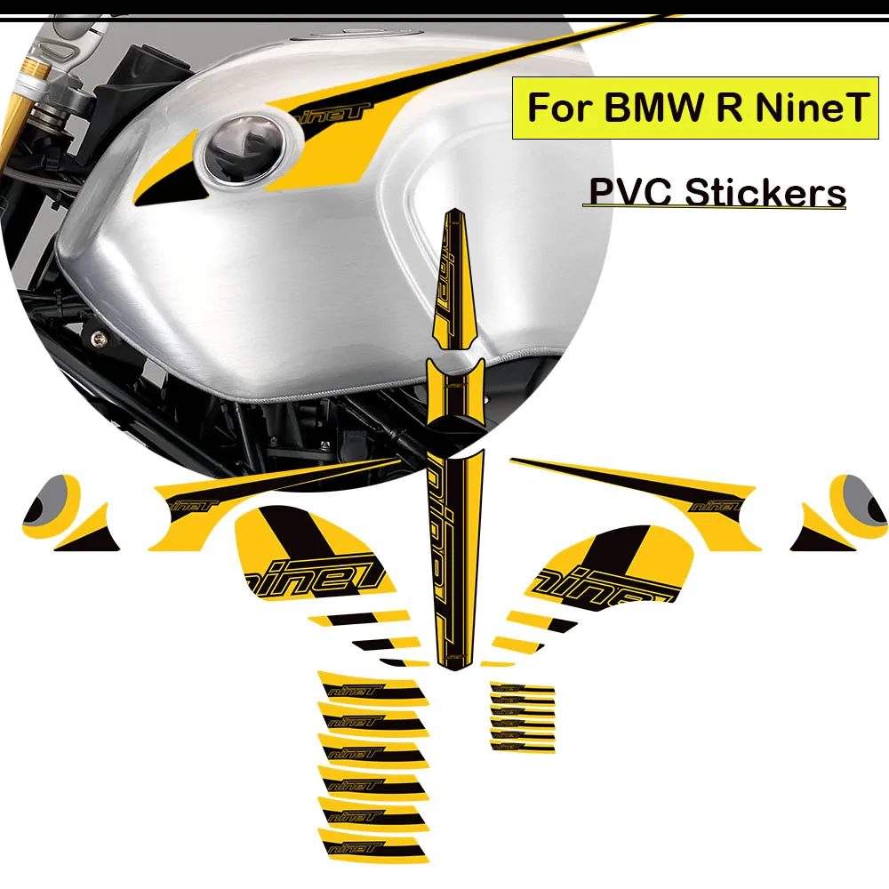 

For BMW R NineT Nine T RnineT Motorcycle Tank Pad Grips Side Gas Fuel Oil Kit Wheel Decoration Protection Stickers Decals