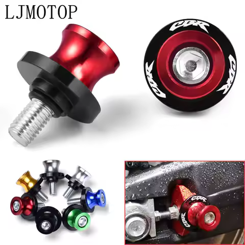 For Honda CBR 600 954 1000 RR CBR650F CBR 600 F2 F3 F4 F4i 8MM Motorcycle CNC accessories Swingarm Spools slider stand screws