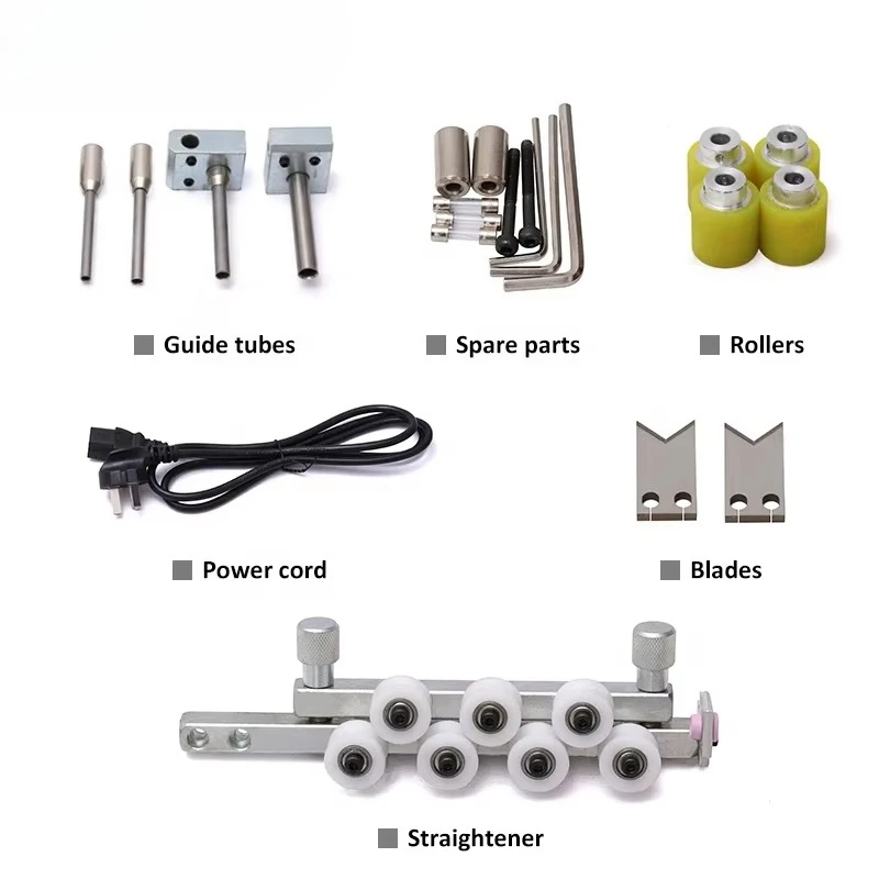 ماكينة تجريد قطع الأسلاك الإلكترونية مع قسم متقاطع من كابل أوتوماتيكي محوسبة 0.1-8 مم2 EW-03B