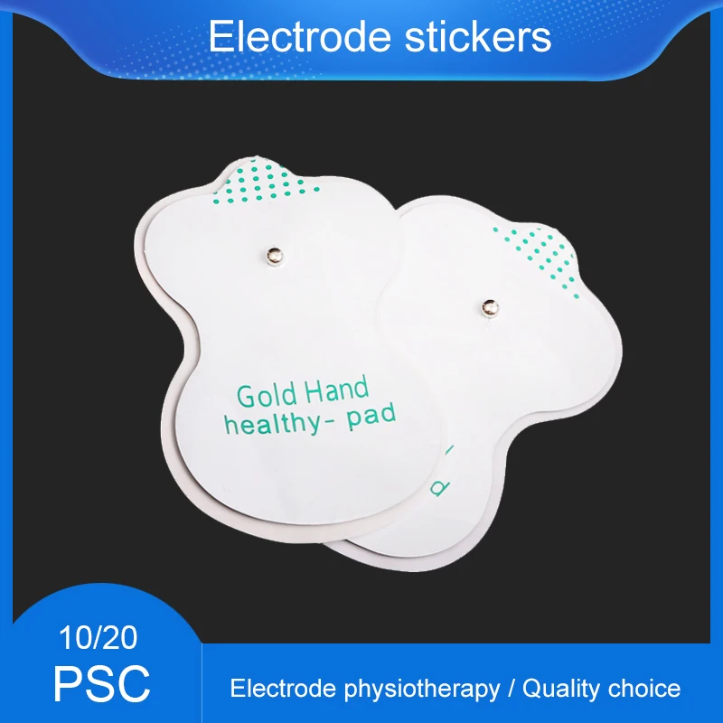 

20 / 10pcs Self Adhesive Non Woven Replacement Electrode Pads Patch for TENS Machine / Muscle Stimulator Slimming Massage Patch
