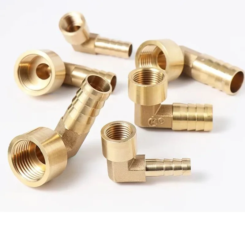 Brass Hose Fitting 4mm-19mm Barb Tail 1/8