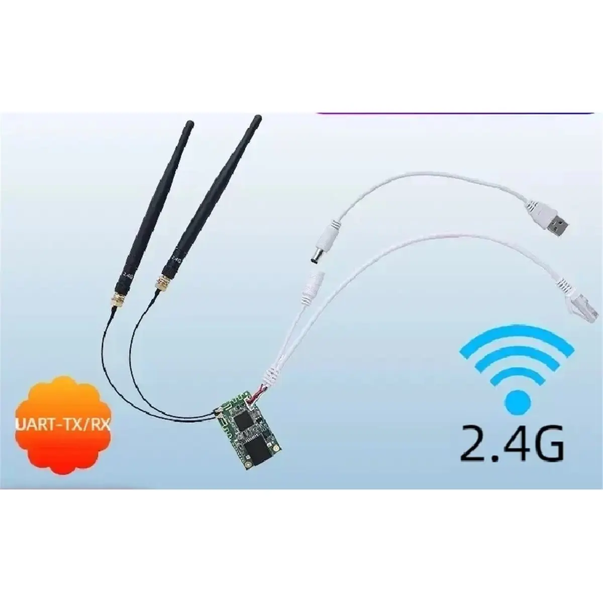 ▶○【On Sale】VM300-H WiFi to Wired Module Bridge Repeater Mini Router Receiver Transmitter Integrated DIY Industrial Network Devic