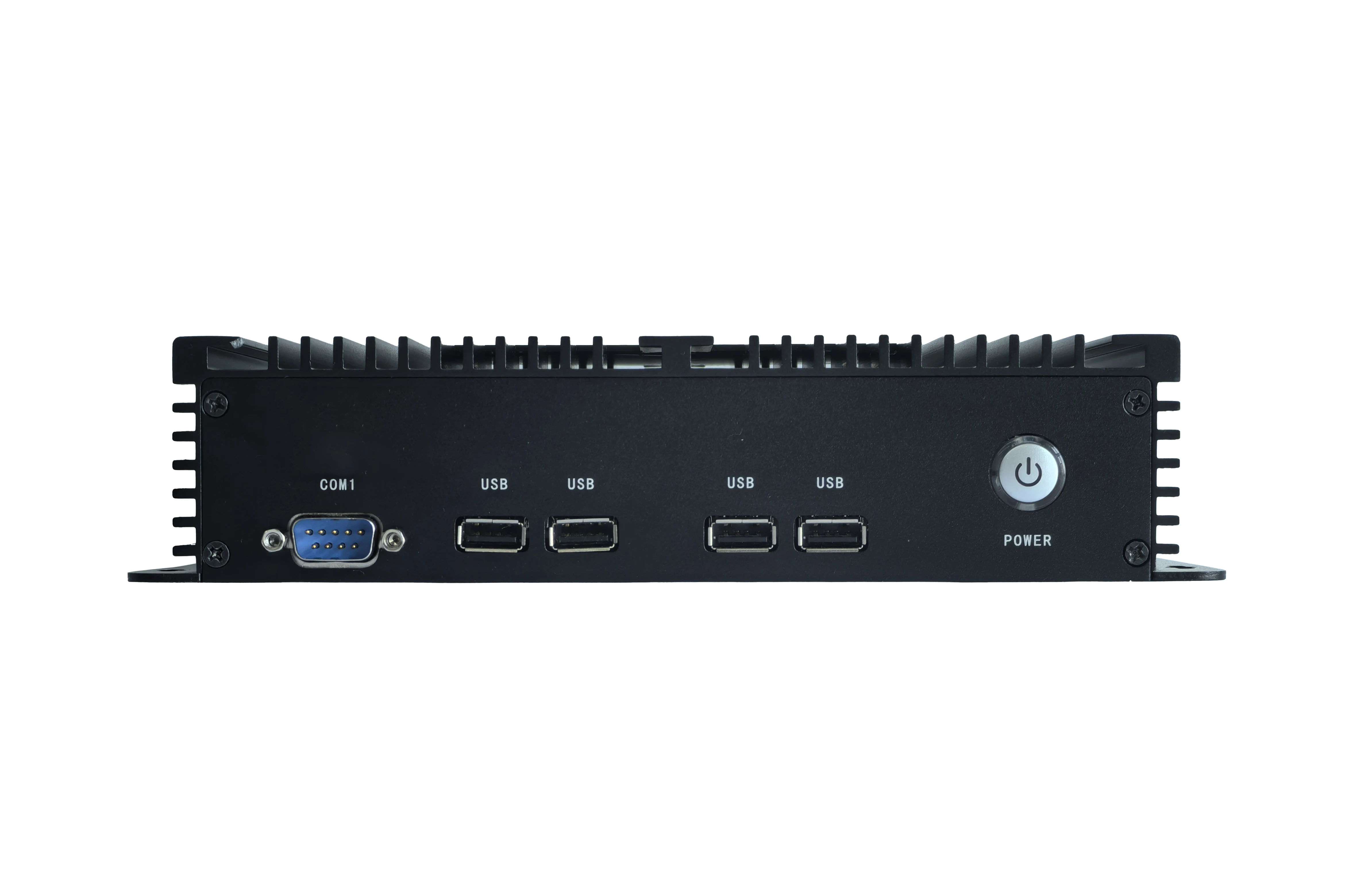 IPC6002-M612F Mini Industrial PC Celeron J6412 Quad Core Single DDR4 16G M.2 SATA Dual Drive 12V Power