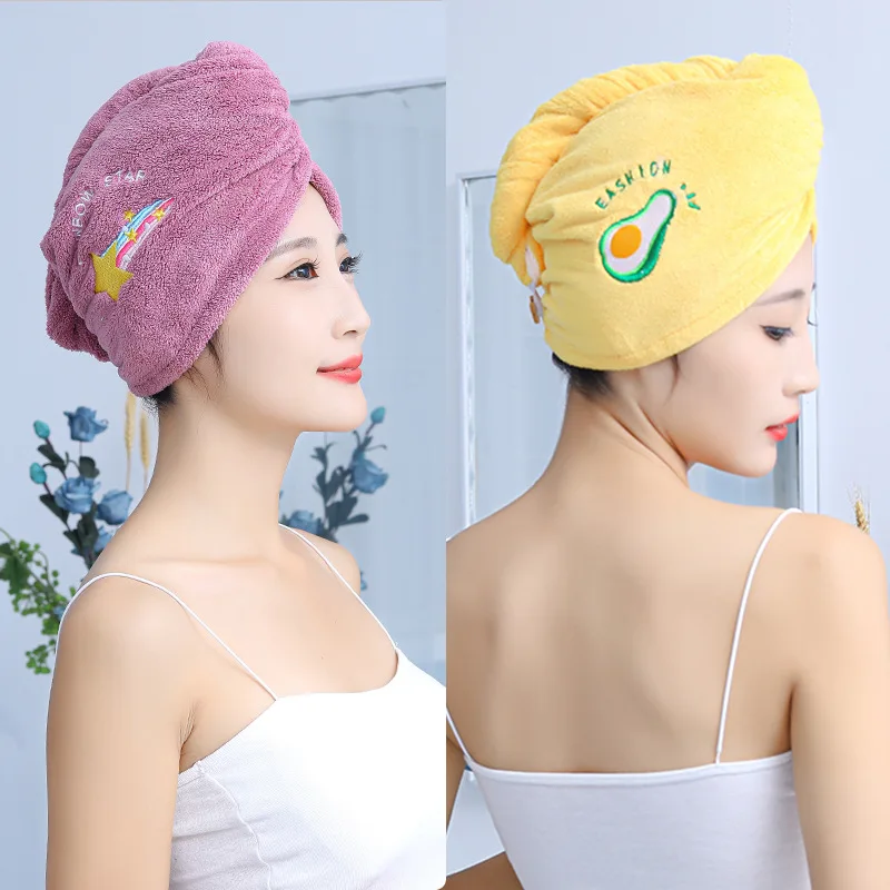 신상 매직 극세사 샤워 캡, 빠른 건조 건조기, 수건 목욕 랩 캡, 빠른 모자, 터번 드라이 샤워 캡, 헤어 보넷, 1 PC