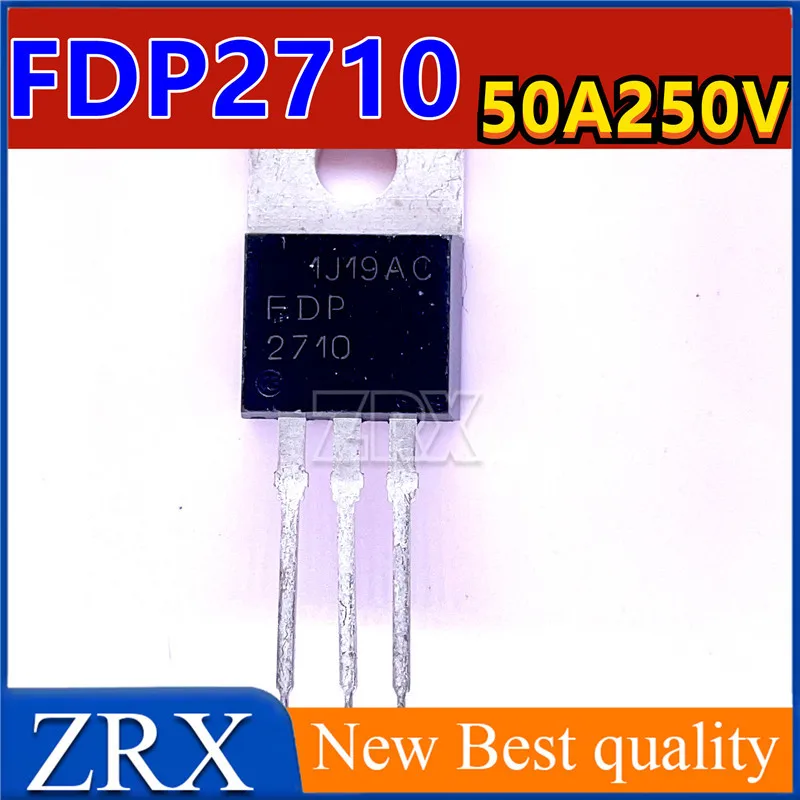 5 pz/lotto FDP2710 nuovissimo stock TO-220 250V 50A