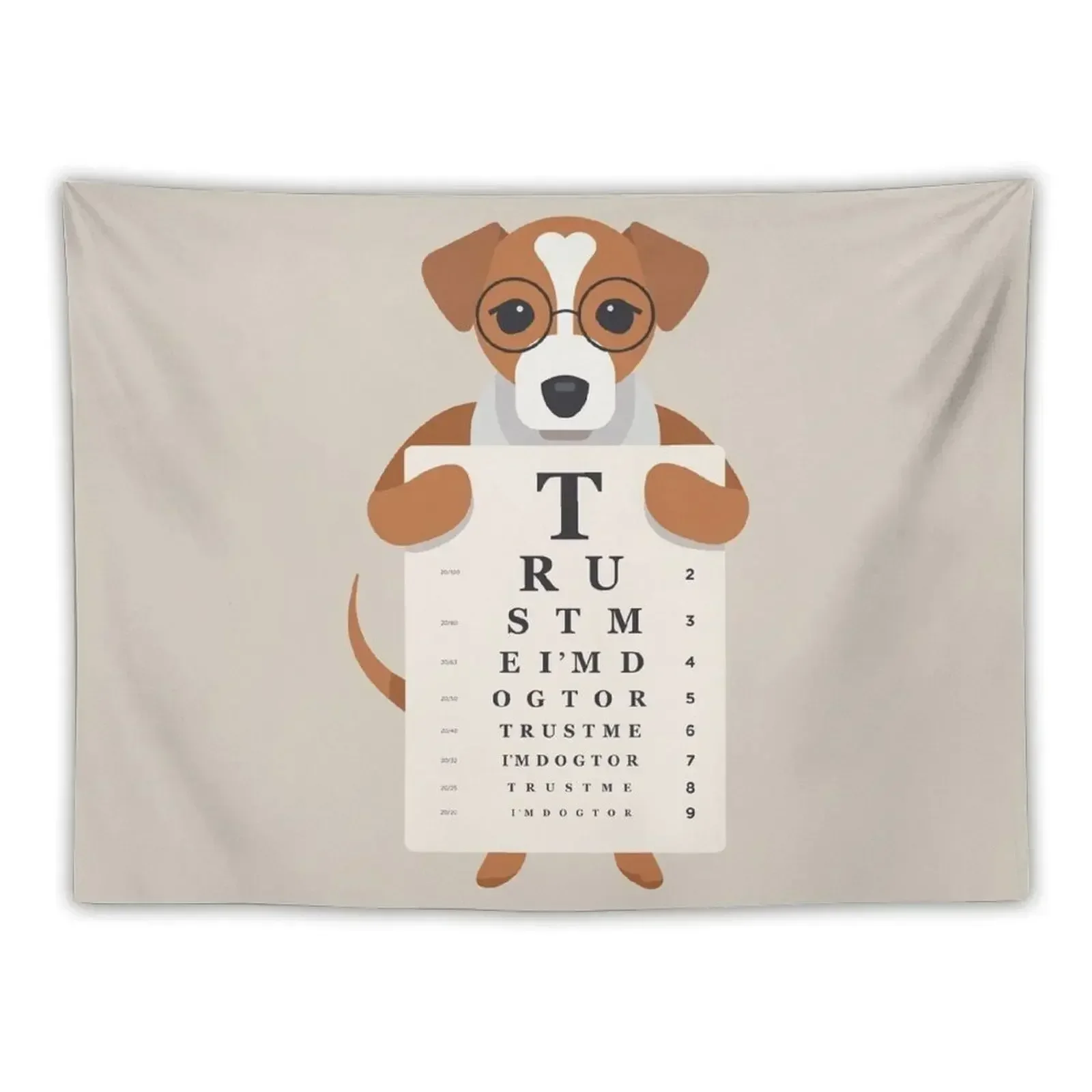 

Trust Me Im Dogtor The Eye Dogtor Tapestry Room Decor Aesthetic Cute Decor Wall Hanging Wall Tapestry