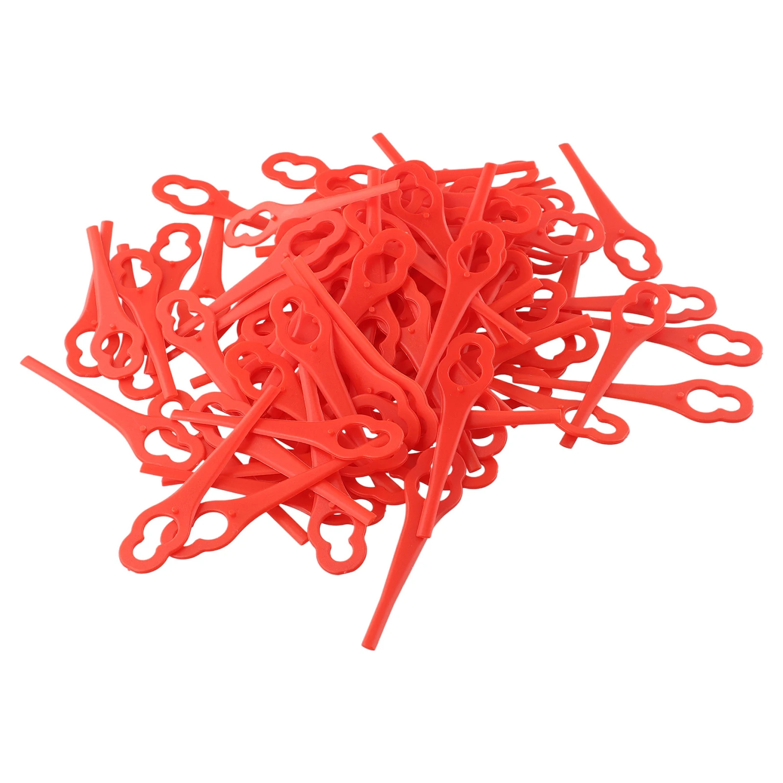 

Триммер для травы, пластиковые лезвия, запасные части, замена газонокосилки, 100 шт./упак., 2002706 97699, аксессуары, высокое качество