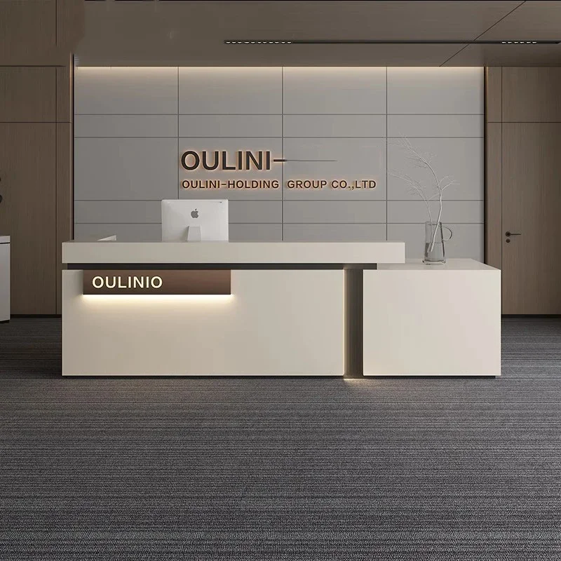 

Office Reception Desks Beauty Salon Modern Clinic Cashier Counter Supermarket Hotel Comptoir De Caisse Boutique Office Furniture