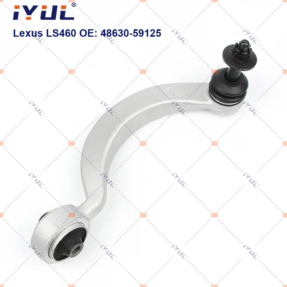 IYUL A Pair Front Upper Suspension Control Arm Curve For Lexus LS460L AWD USF40 USF41 LS600h UVF45 48630-59125 48610-59125