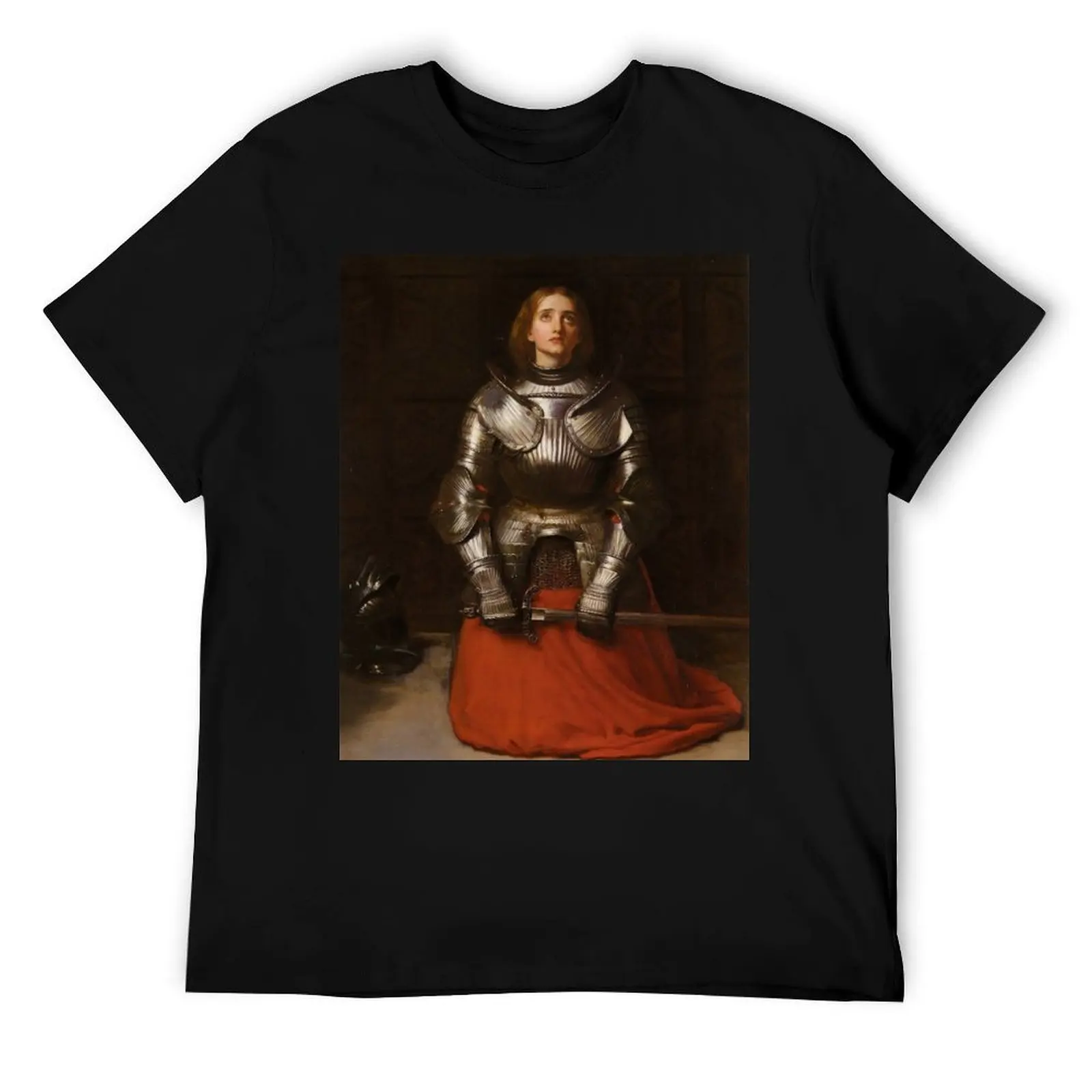 

Joan of Arc - John Everett Millais - 1865 T-Shirt anime t shirts for man t shirt for man 100 percent cotton T-Shirt