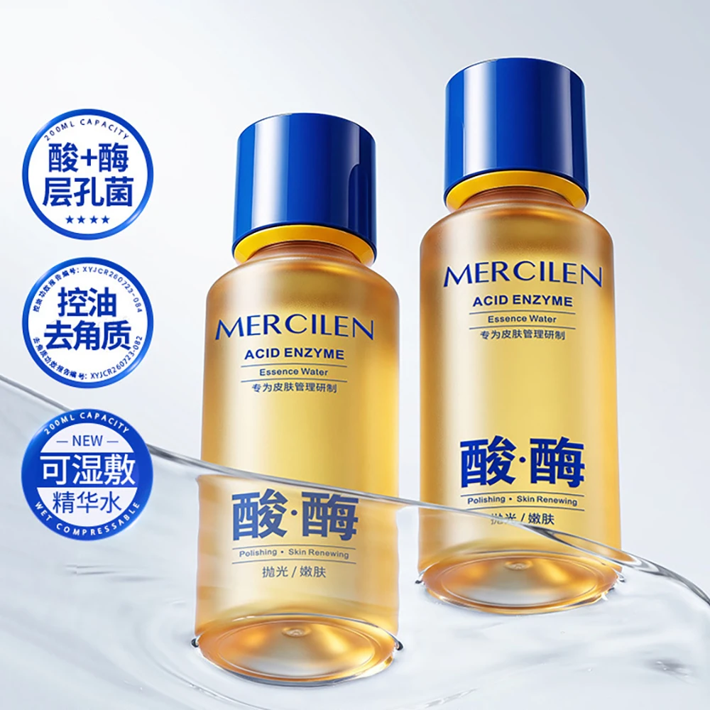 Soothing Refreshing Oil Control Facial Care Exfoliating Pore Shrinking Essence Skincare Improve Dull Brighten Skin Facial Serum