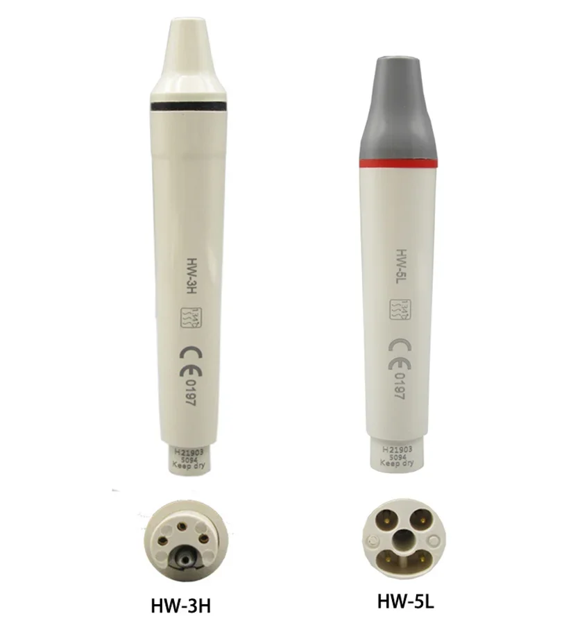 Dental Woodpecker Ultrasonic Scaler Handpiece 3H 5L Handle Materials With LED Device Dentist Instruments Dental Tools