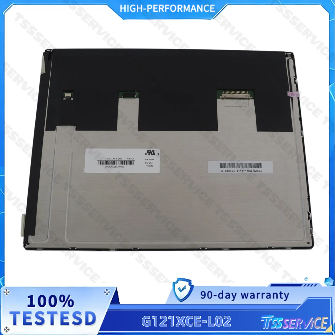 G121XCE-L02  12.1 inch 1024*768 Resolution LCD panel fast shipping