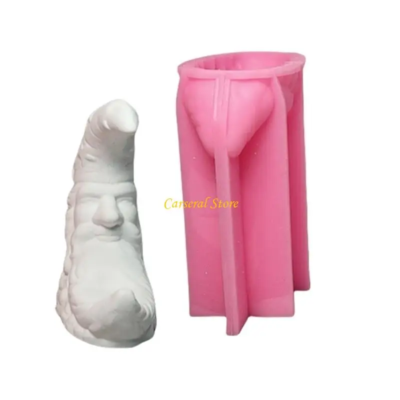 

M4YF Lovely Figurine Silicone Mould for Home Decoration Easy Cleaning Artistics Mould for Handmade Sweets and Craft Supplies