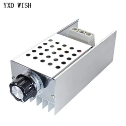 10000W SCR Voltage Regulator Speed Controller Dimmer Thermostat AC 110V 220V LED Dimmer Motor Speed Controller Regulator