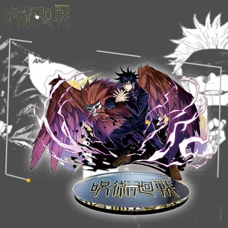 حامل تنكري من الأكريليك Jujutsu Kaisen ، ساتورو غوجو ، يوجي إيتادوري ، نموذج شخصية ساكونا ميغومي ، هدية مجموعة ديكور المكتب #5