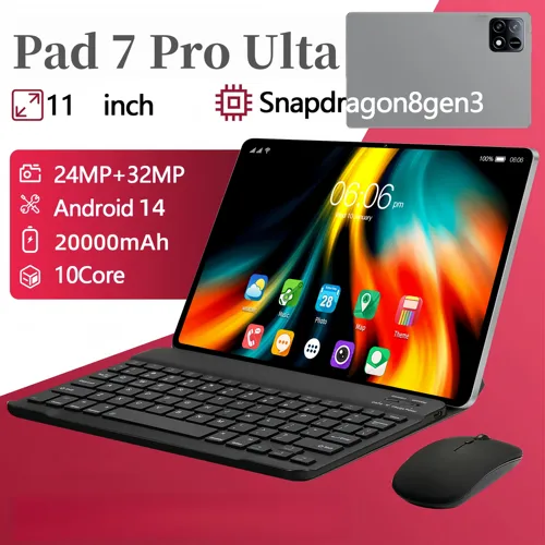 2025 Mi Pad 7 Pro Ultra última primera tableta Global Mi Android 14 Snapdragon 8Gen3 11 pulgadas pantalla de luz suave WiFi GPS WPS 5G PC