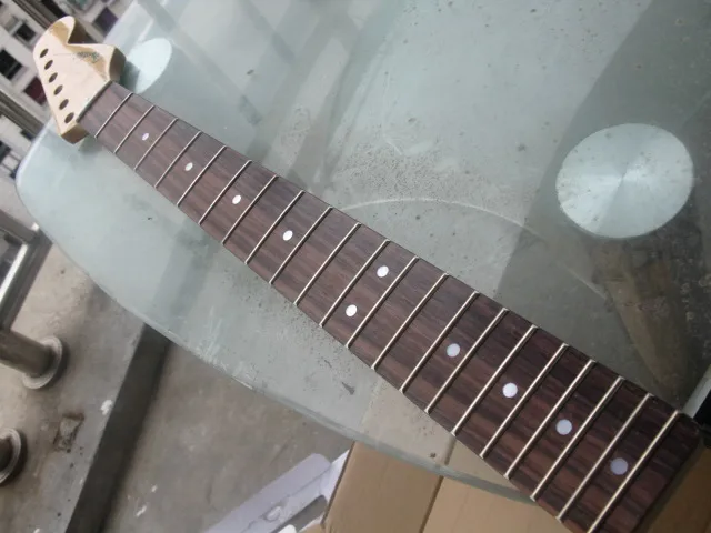 New stratocaste-r big headstock guitar neck  strat st maple  neck with name on it for sale  21 Fret