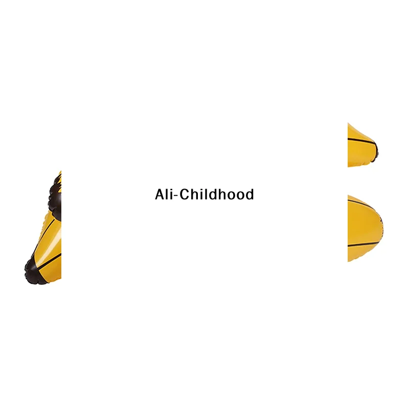 3Pcs Inflatable Banana 60cm Fake Banana Fruit Props Inflatable Toys Bachelorette Party Games Toss Ring Toy