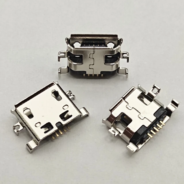 10-100 szt. Złącze Micro USB 5pin Mid Mount 0.8mm ładowarka gniazdko do ZTE N880S U880 V880 C8650 P700