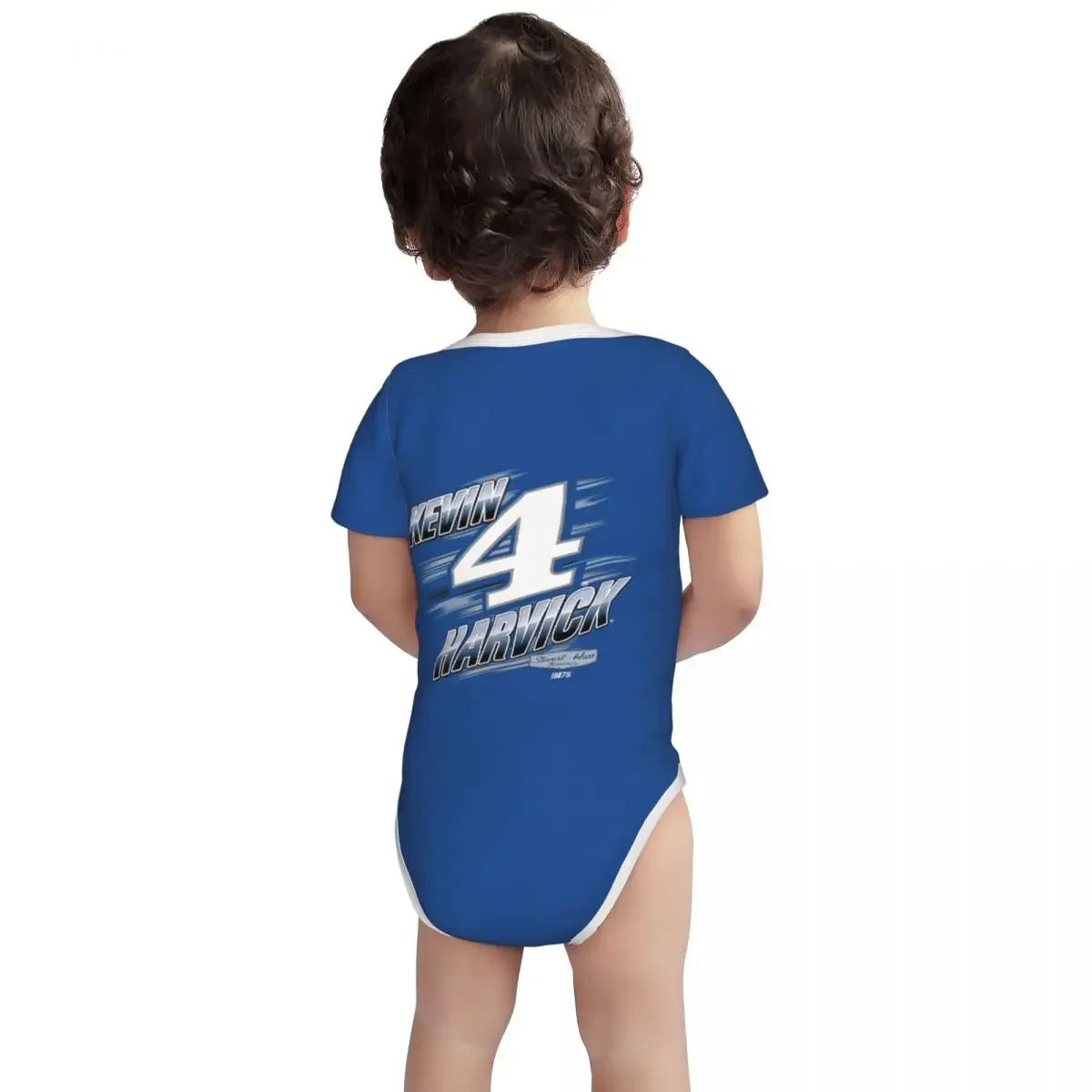 Kevin Harvick 4 Baby Bodysuit Unisex Shirt Cotton Newborn Onesie Boy Girl Undershirt Outfit Baby Romper