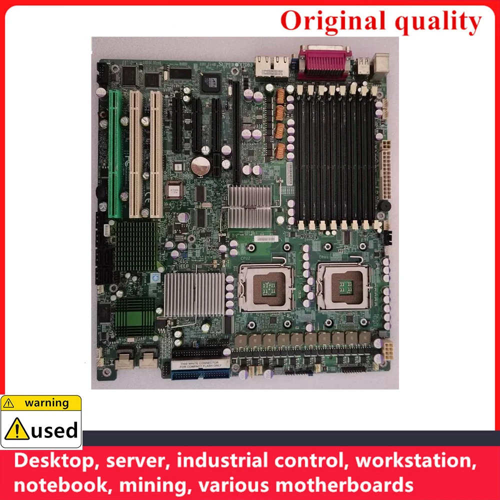 

Used For supermicro X7DB3 Motherboards LGA 771 DDR2 Server workstation Mainboard PCI PCI-E2.0 SATA II USB2.0