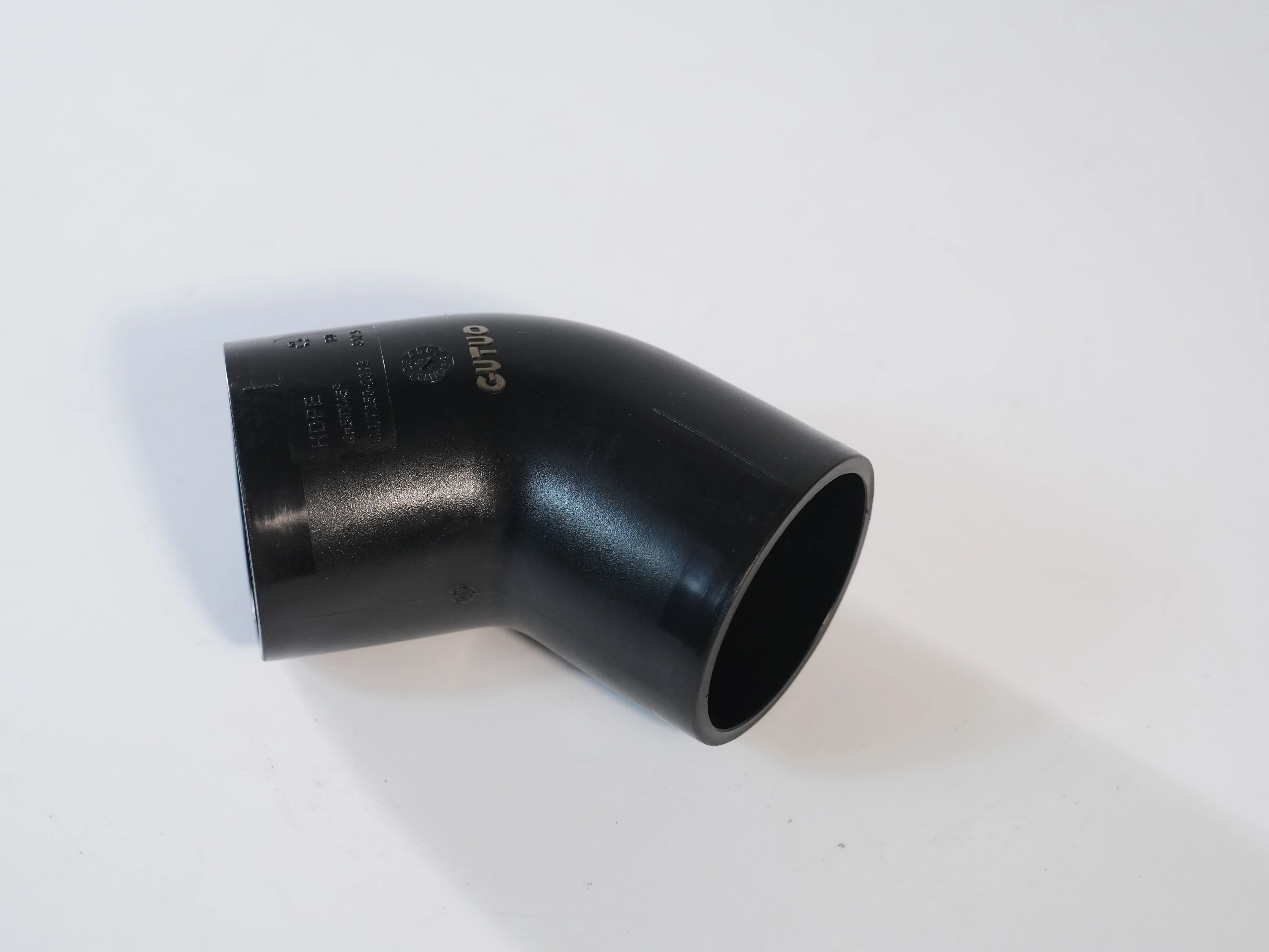 China High Quality Hdpe Pipe Butt fusion Fitting Fusion Bend 45 90 Degree Elbow Plumping Accessories