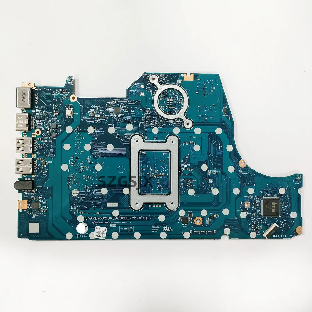 FOR HP Pavilion 17-BY,  Notebook Motherboard L22745-601, 6050A2980801-MB-A01(A1), CPUN5000,M520 2G GPU , DDR4 100%, TEST