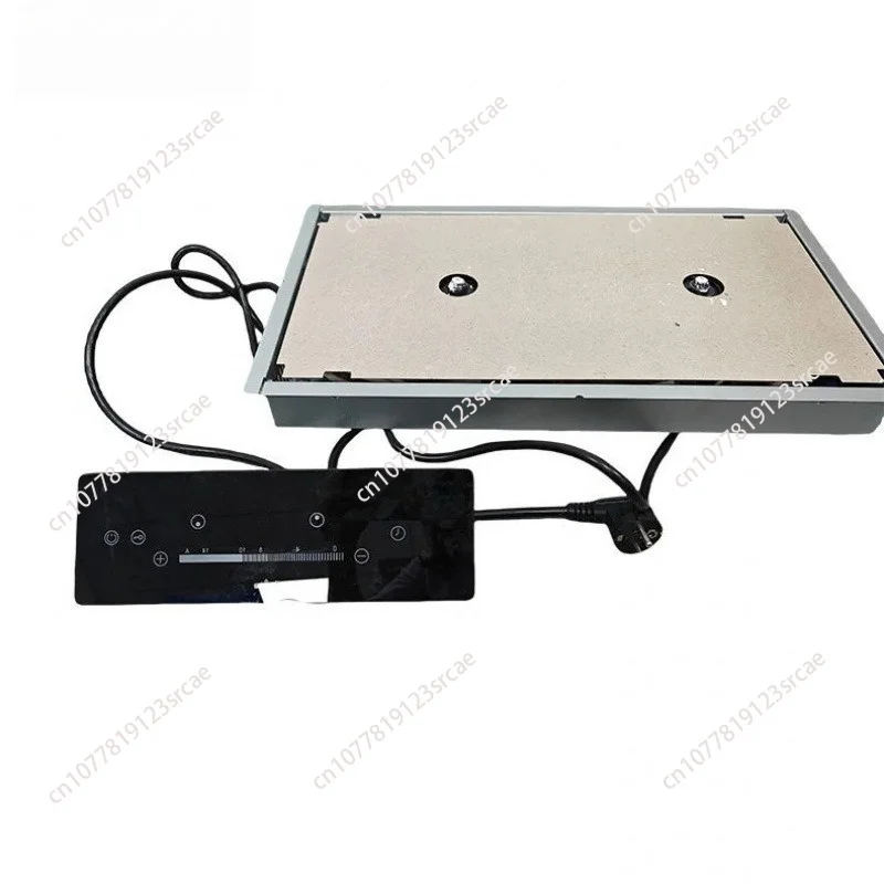 Horizontal 2 Cooking Zones Without Surface Invisible Cooker 4000W Hidden Induction Cooktop