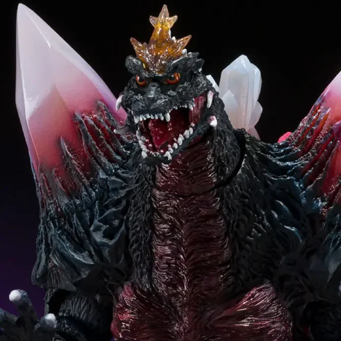الأصلي بانداي S.H.MonsterArts SHM SpaceGodzilla Fukuoka حاسمة معركة Ver Godzilla في المخزون أنيمي الشكل محاصر اللعب نموذج