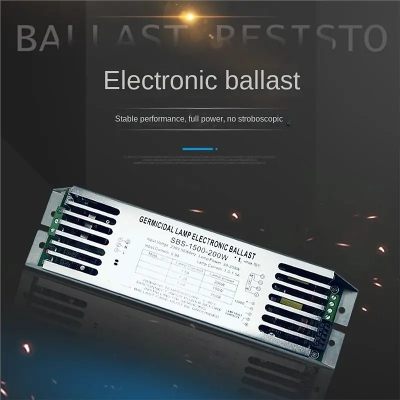 M12K-SBS-1500-200W 200W Electronic UV Ballast For T5 T6