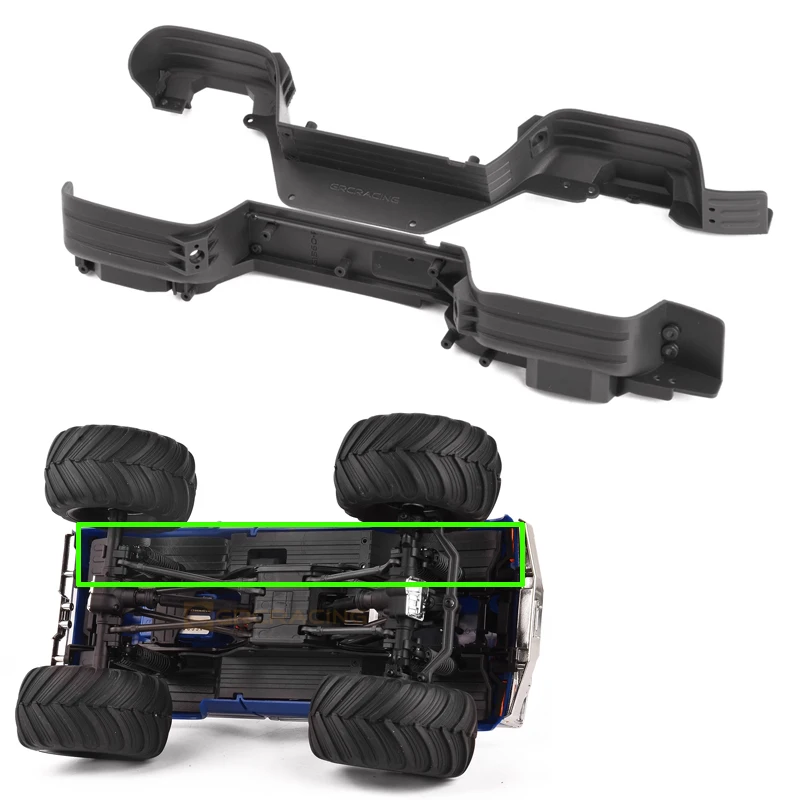 

Plastic Fender TRX4M Frame Chassis Closed Modification for 1/18 RC Crawler Car TRX4MT Ford F150 Chevrolet K10 Upgrade Parts