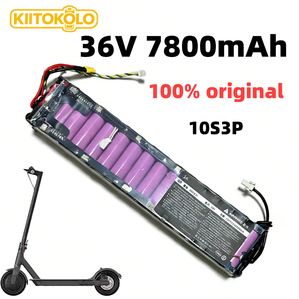 36V 7800mAh Li-ion Battery Pack Replacement for Xiaomi M365 & M365 Pro Electric Scooter