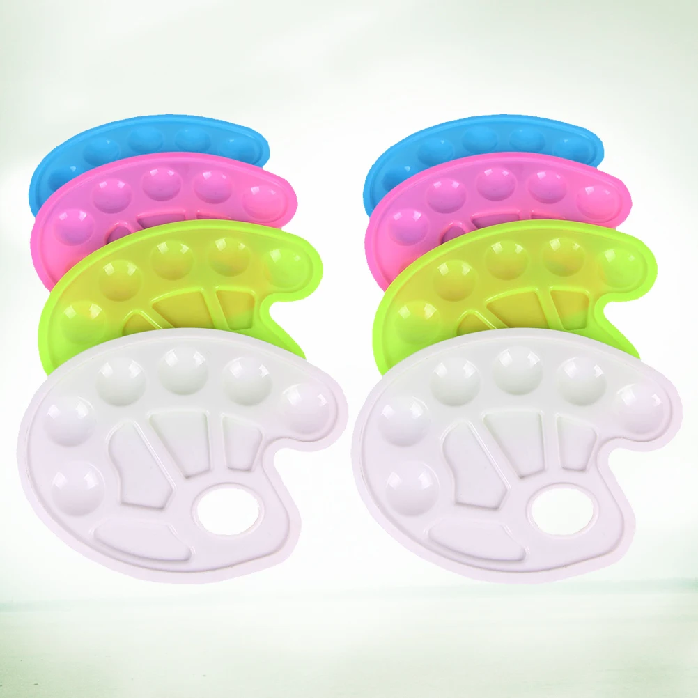 

Plastic Paint Tray kids plastic palette painting palette for kids